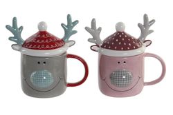 Christmas reindeer mug