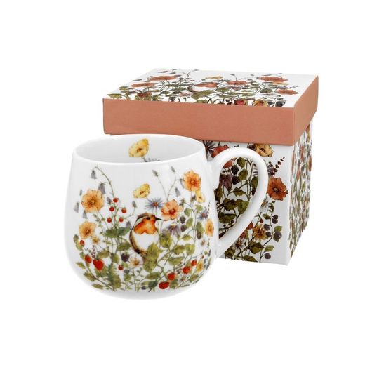 Mug Taza Ancho Wild Bird Porcelana Duo Art Gallery