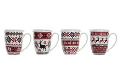 Christmas porcelain mug with design