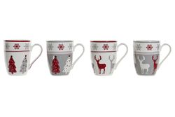 Traditional Christmas Mug Porcelain