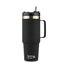 Mug Viaje XL Negro Nava