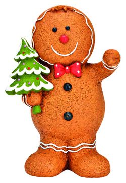 Pepparkakshäst med julgran G Wurm