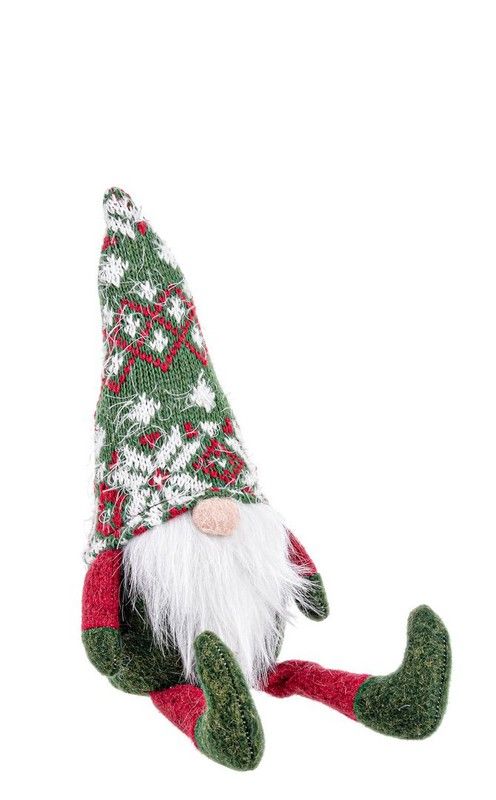 Green Christmas Doll Bennet 22 cm
