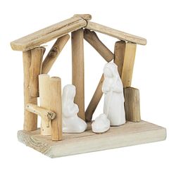 Contemporary Nativity Scene