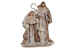 Nacimiento Belén Navidad Resina Beige