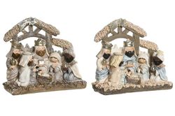 Resin Nativity Christmas 20x7x17