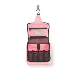Bolsa de higiene suspensa panda dots rosa Reisenthel