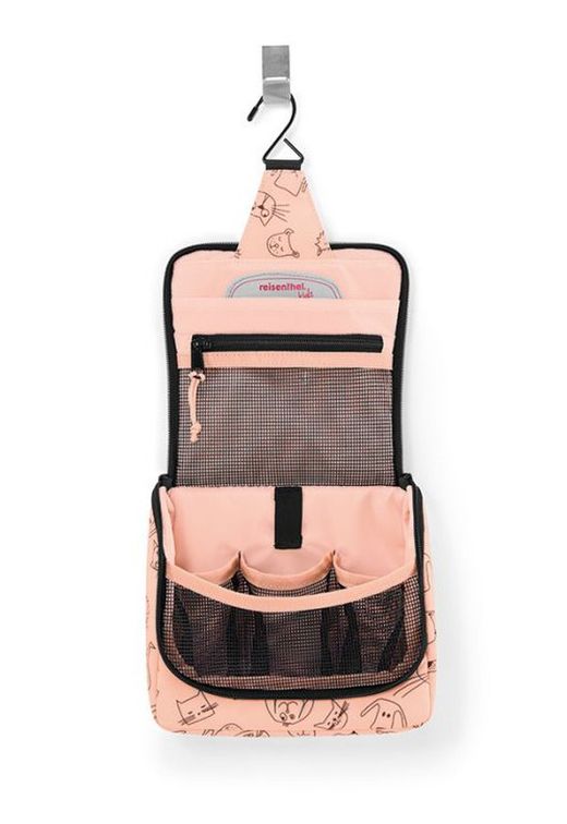 Bolsa de higiene suspensa S Cats&Dogs rosa Reisenthel