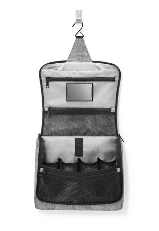 Beauty case da appendere XL twist argento Reisenthel Travel