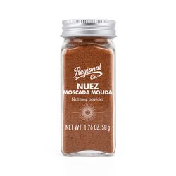 Nuez Moscada Molida 50 g Especies Gourmet Regional