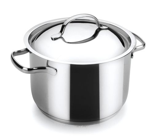 Garnek z prostą pokrywką 16 Basic Lacor
