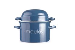 Olla Para Mejillones Petrol 18 Cm Ibili