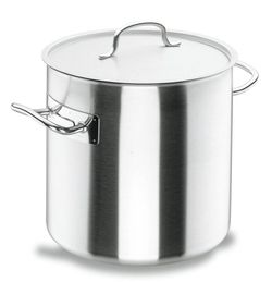 Olla Recta con Tapa 16 Chef inox Profesional Lacor
