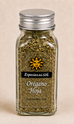 Orégano hoja Especias del Sol 20 grs
