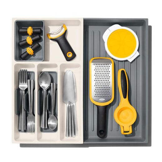 Wysuwany organizer na sztućce Oxo