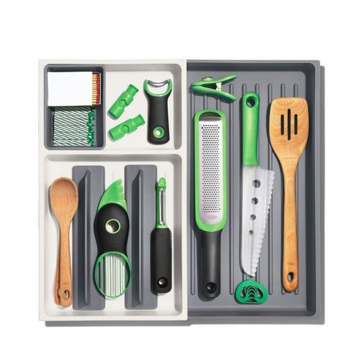 Organizador extensible para utensilios oxo