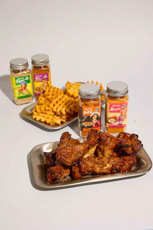 Pack BBQ & Grill BBQ, bacon, curry y fajitas Ideal Regalo El Avión
