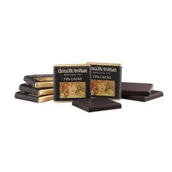 Pack chocolatinas amatller 70% 5 grs 100 uds