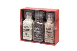 Pack Regalo Molinillos 3 Sales del Mundo (Himalaya, Utah, Namibia) Ideal Regalo Regional & Co