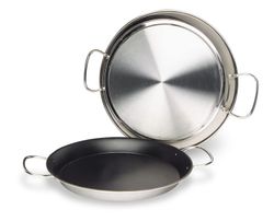 Pallera Valenciana Inox Antiadherente Tricapa diámetro 40 Cm Lacor