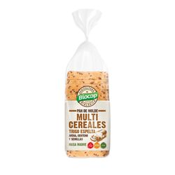 Pan molde trigo espelta multicereales biocop 400g bio ecológico