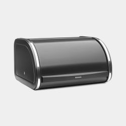 Panera tapa basculante mediana Matt Negro Brabantia