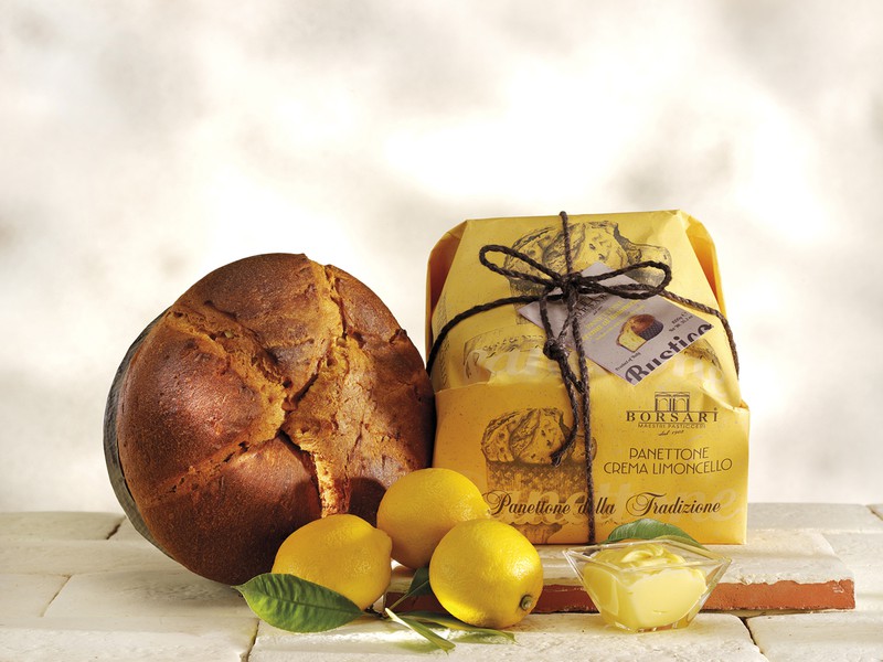 Buy online the best limoncello cream panettone. Quality Gourmet