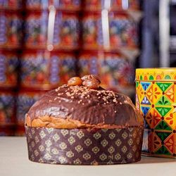 Gourmet Chocolate Panettone Dolce & Gabbana Tin 1 kg