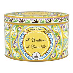 Panettone Gourmet Chocolate Dolce Gabbana Lata 500 grs