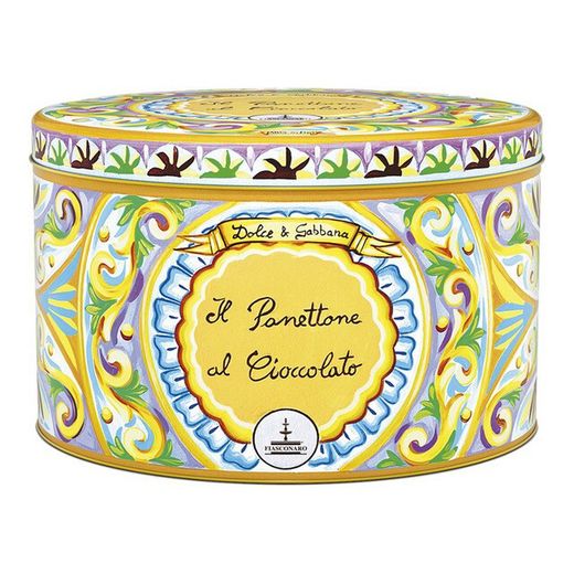 Panetone Gourmet Chocolate Dolce Gabbana Lata 500 grs