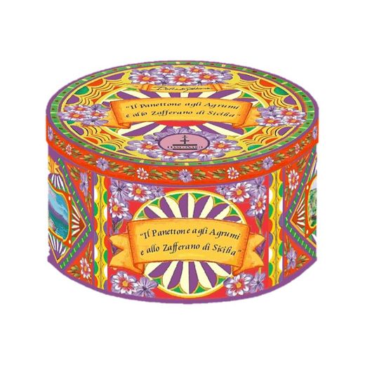 Panettone Gourmet Citrus Dolce Gabbana Tin 500 grs