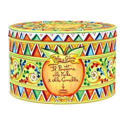 Panettone Gourmet Manzana y Canela Dolce Gabbana Lata 500 grs