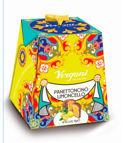 Panettone Italiano Artesano Limoncello Pequeño Mignon 100 g Vergani