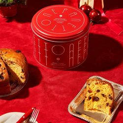 Panettone Tradicional Gourmet 750 grs Caja Metálica Le Creazione di Giulia