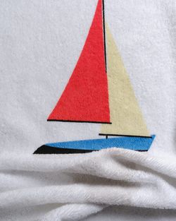 Paño Cocina Risart Barcos 50x50 cms Fabricado Portugal