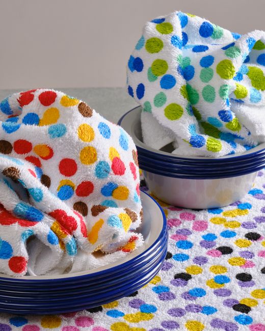 Paño Cocina Risart Confetti 50x50 cms Fabricado Portugal