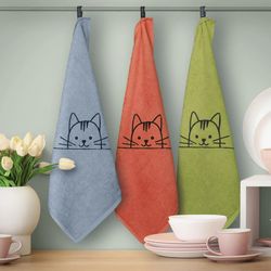 Paño Cocina Risart Gato 50x50 cms Fabricado Portugal