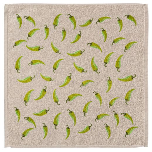 Risart Chili Peppers Frotté 50x50 cm