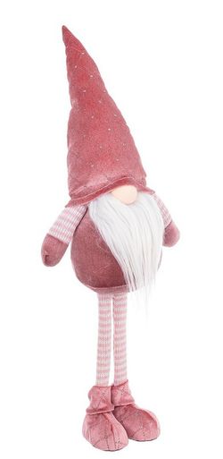 Papa Noel Rudolph Rosa 55 cm