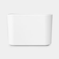 Papelera encimera Cajita para desperdicios Blanco Brabantia