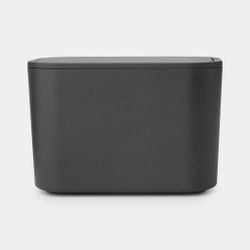 Papelera encimera Cajita para desperdicios Gris Oscuro Brabantia