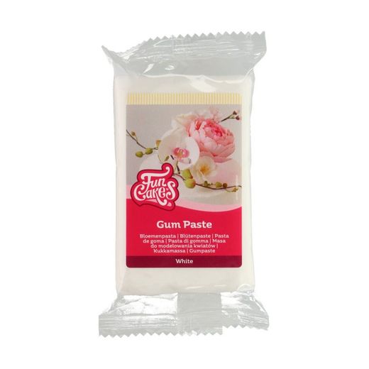 Hvid gum paste funcakes 250 gr