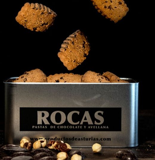 Pasta Rocks Chocolate Avelãs Tierra Astur