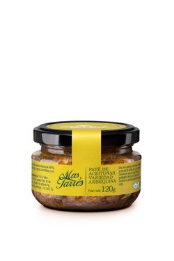 Patê de azeitonas arbequina mas tarrés 120 grs