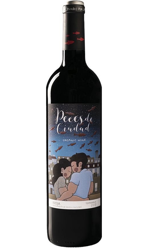 Peces de Ciudad vino tinto Tempranillo D.O.Ca. Rioja