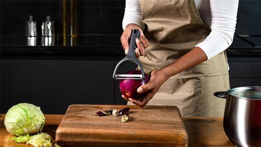 Pelador de cocina en Y ancho Zyliss