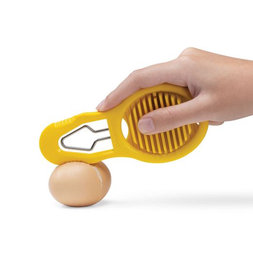 Pelador de Huevos Eggler Amarillo Dreamfarm