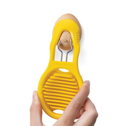 Pelador de Huevos Eggler Amarillo Dreamfarm
