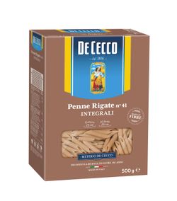 Penne Rigate Integral nº 41 Pasta De Cecco Italia 500 g