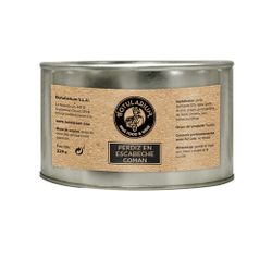 Perdiz Escabeche Coman Gourmet Botularium 450 g